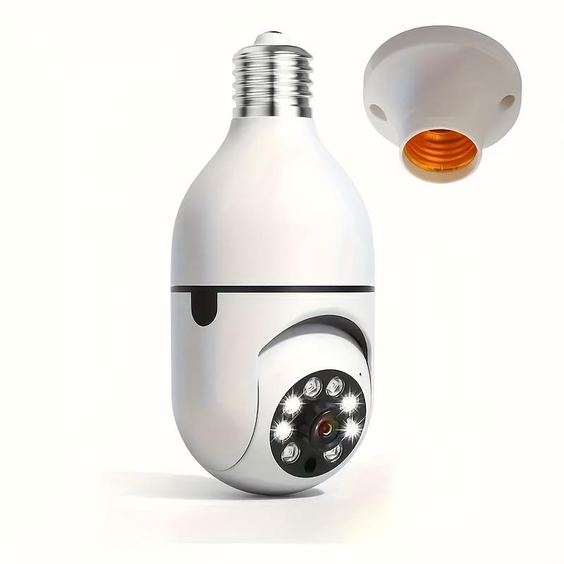 Bulb E27 Surveillance Camera Full Color Night Vision Automatic Human Tracking Zoom Indoor Security Monitor Wifi Miini IP Camer
