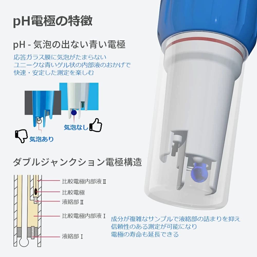 APERA Water Quality Meter with Bluetooth Multi Measurement Dedicated App ZenTest Free Download PC60-Z Multi-item pH/Conductivity