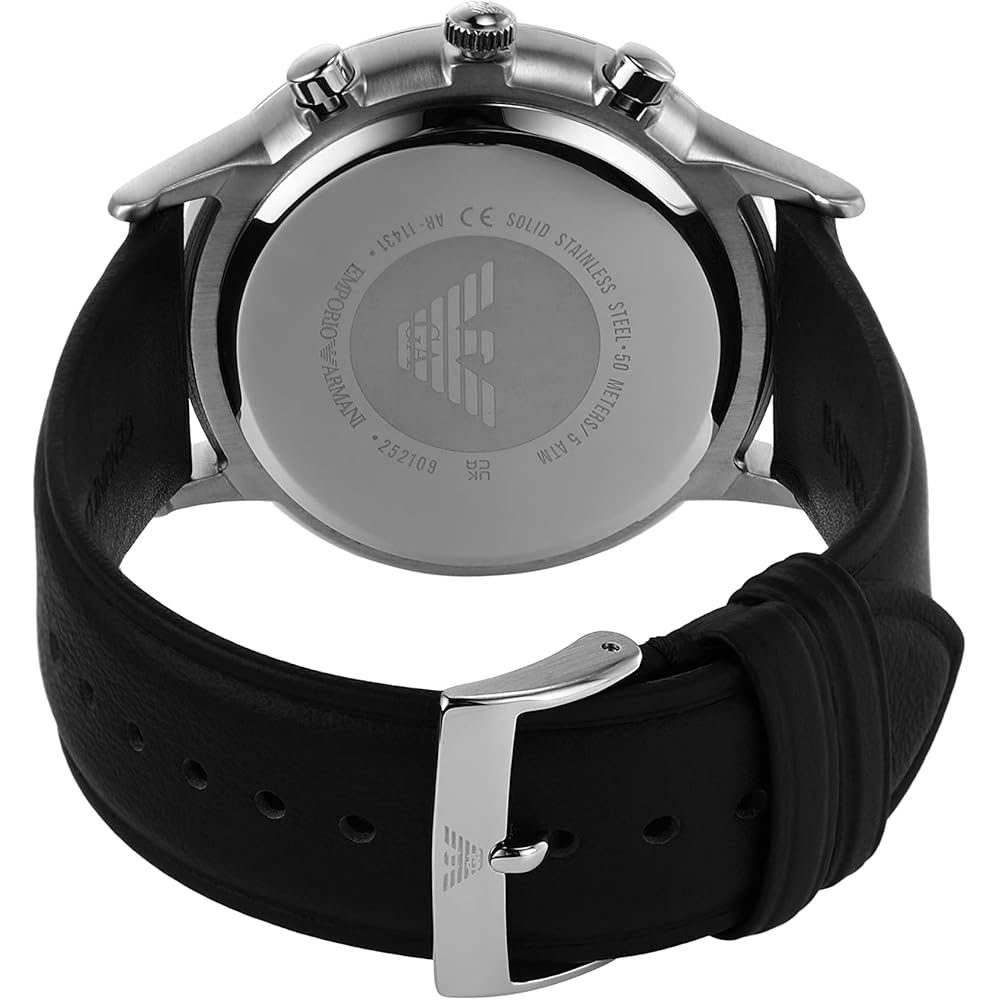Emporio Armani AR11431 Men's Watch, Black