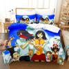 Comfortable Anime Print Duvet Cover Set With Duvet Cover And Pillowcases Single Twin Full Queen King Sizes For Adults And Kids