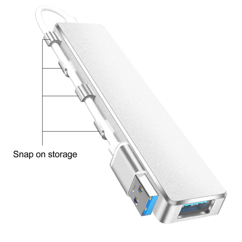 USB Hub High Speed 1xUSB3.0 Port 3xUSB2.0 Ports 1xUSB C Power Port USB3.0 4 Ports Hub USB Hub Multiport Adapter