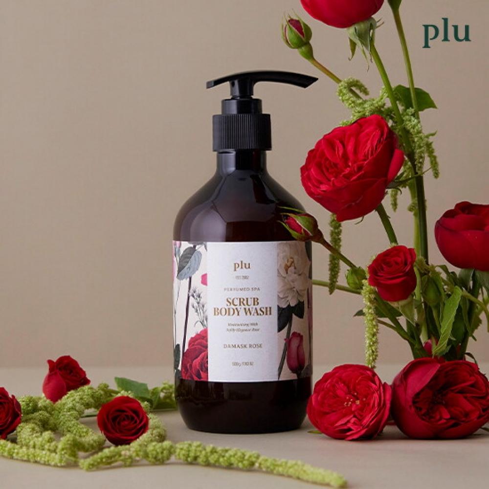 Plu Perfumed Scrub Body Wash  Choose 1 From 4 Types 