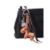 Keychain Vibrant Color Imitation Leather Horse Design Key Chain Pendant Lightweight Key Holder with Rope Phone Bag Accessory