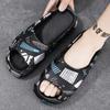 Fashion Men's shoes summer platform home sandals outdoor beach sandals 2024 new men's designer casual soft soles