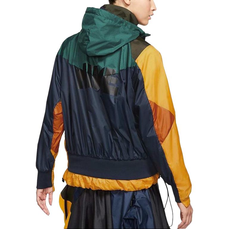 Nike X Sacai Anorak met Capuchon 'University Gold/Sequoia' CD6298-739