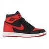 Unisex Volwassen Air Jordan 1 Leren Hoge Sneakers