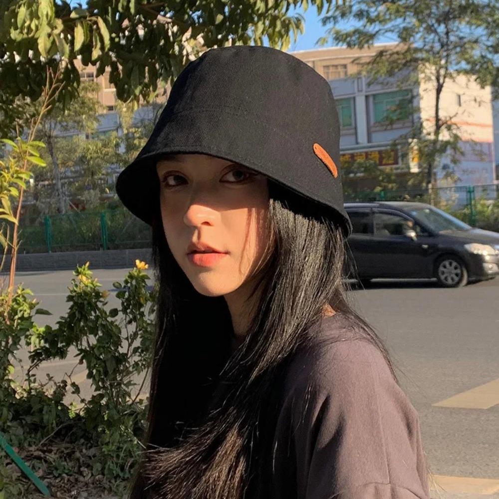 Bucket Hat Women Summer Travel Korean Sunscreen Fashion New Sun Hat Sunscreen Women Wholesale