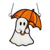 Spook raamdecoratie, Halloween spook lampenkap, schattige spook raamdecoratie set voor Halloween, gebeitst