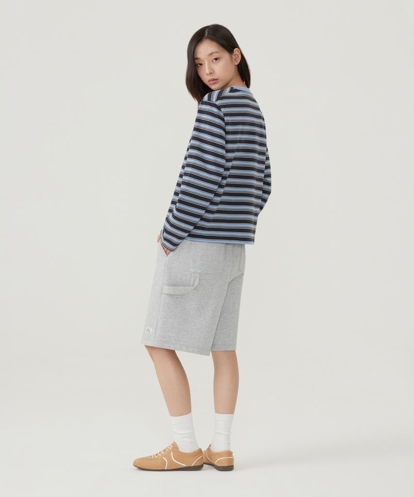 COVERNAT WOMAN Women'S Sweat Bermuda Shorts Dusty Blue