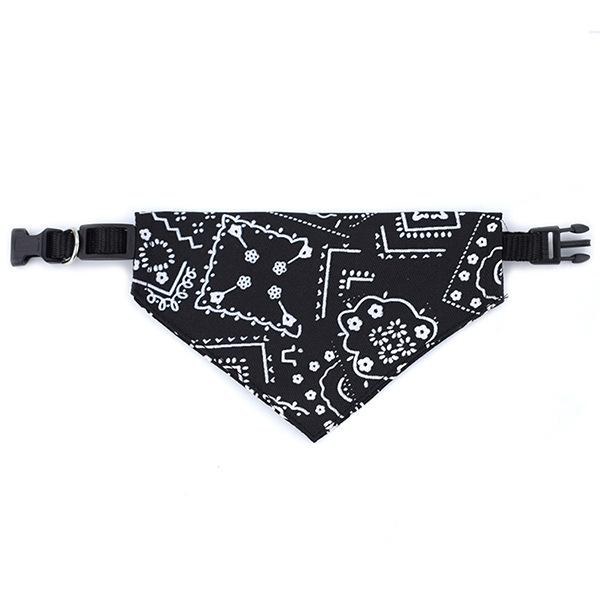 Pet Dog Neck Scarf Puppy Cat Dog Collar Bandana Collar Scarf With Leather Collar Accessories Adjustable Pet Puppy Cat Scarf Decor