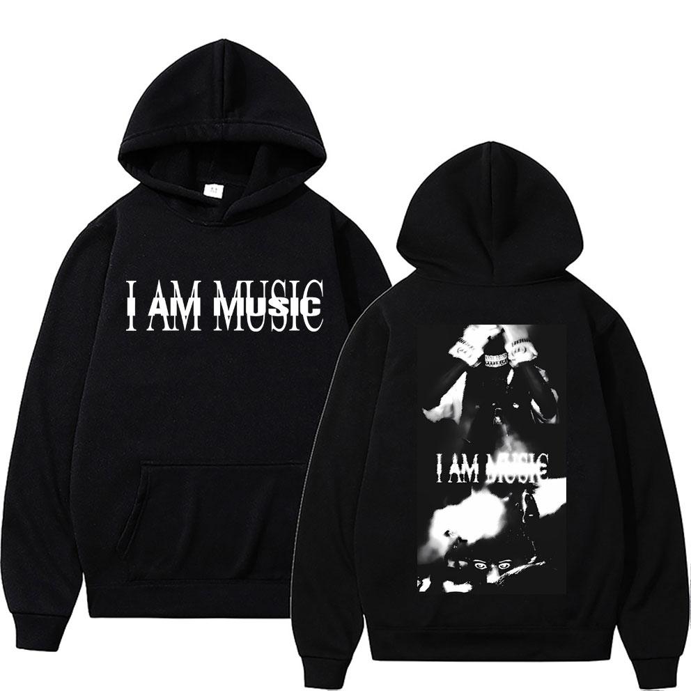 Rapper Playboi Carti I Am Music Hanorac cu Imprimeu Grafic Album Nou Masculin Hanorac Merch Opium Hanorace Hip Hop Vintage pentru Bărbați și Femei