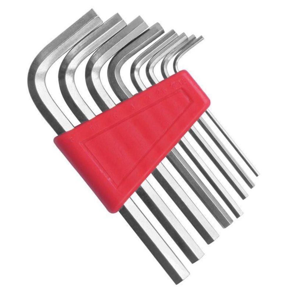 5/8/11 Stuks Korte Arm Inbussleutel Set Double-End Inbussleutel Pocket L Wrench Voertuig reparatie Tool