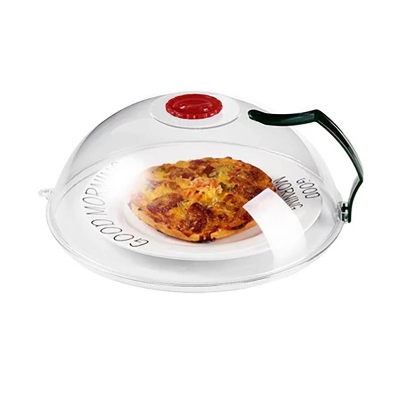 Microwave Splatter Cover For Food With Handle High Temperature Microwave
