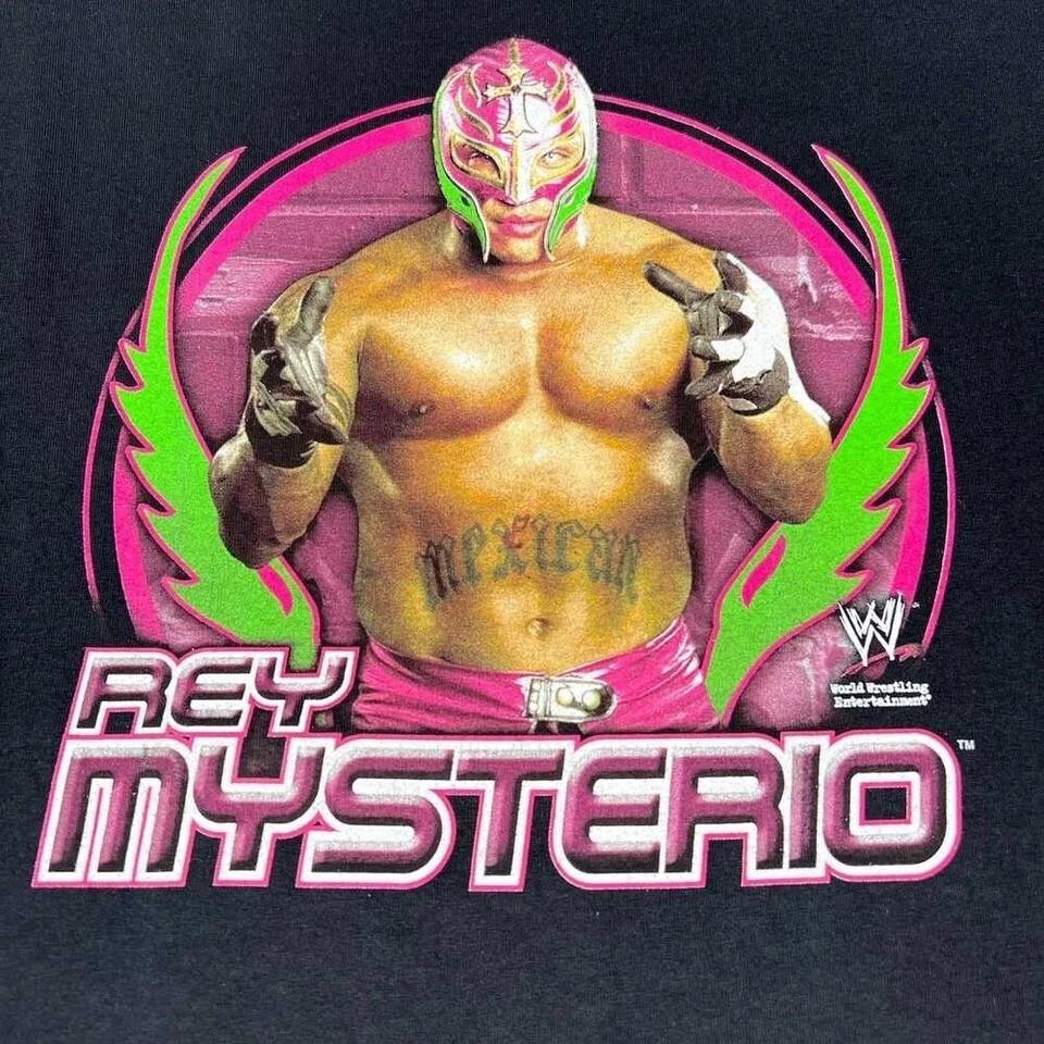 T-shirt Vintage 2005 Rey Mysterio ‘Flying 619’ Coton Tee Toutes Tailles Réimpression T-shirt Unisexe
