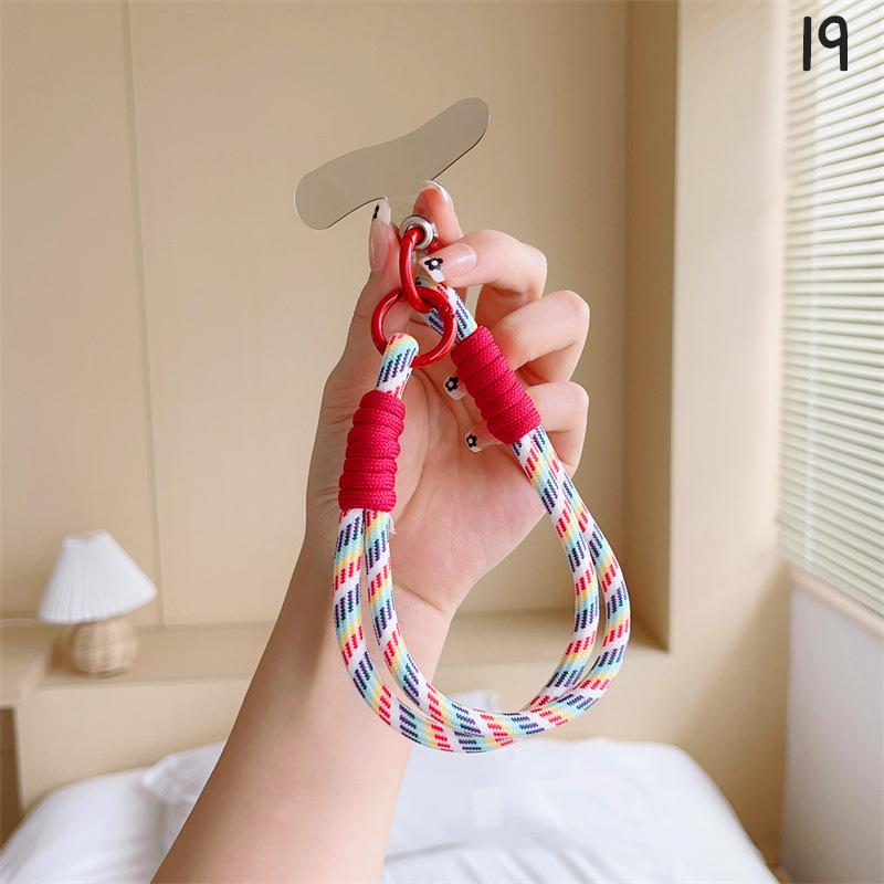 Handschlaufe für Handy-Charme, Luxus-Handy-Zubehör mit aufgesetzten Schlüsselbändern, exquisites Armband, Telefonschmuck, Seil, Schlüsselanhänger