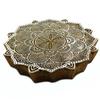 Indian Printing Block Wooden Border Stamp Floral Block Textile Stamps