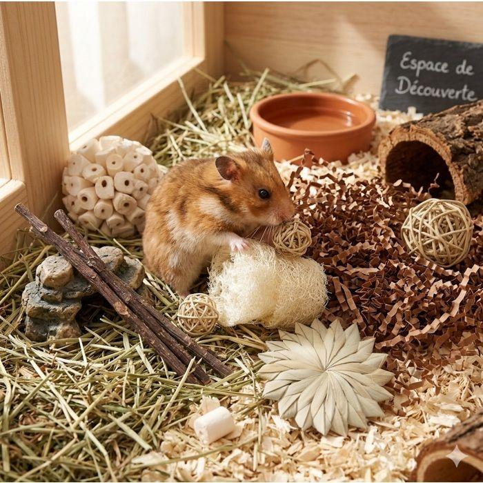 Flavorful and Textured Toy Box for Rodents