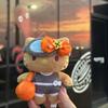 Jeju Island Haenyeo Surfboard Kitty Bag Pendant & Hawaii Vacation Keychain Charm