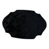 Retro Irregular Oval Placemat, Heat Resistant Non-Slip Dining Placemat, Elegant Artificial Leather Table Protector Mat for Home Dining Table