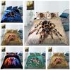 Spider Bedding Set 3D Digital Printing Insect Series Duvet Cover Single Bed Double Bed Full Size Household Bedding Set 2/3 Comfortable Home Textiles