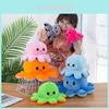 Ultra-soft Double-sided Octopus Plush Toy With Realistic Expressions For Endless Fun