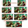 1Pcs Santa Reindeer Interaction Decoration Background Winter Backdrop Decorations For Photo Studio Photo Booth Christmas Party