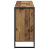 Bathroom Cabinet with Door Rustic Wood Look 60 X 30 X 60 Cm Engineered Wood