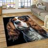 3D schattige hond Samoye, Chihuahua, Husky, Koki Cartoon tapijt tapijt voor woonkamer slaapkamer woondecoratie, antislip voor bank deurmat cadeau