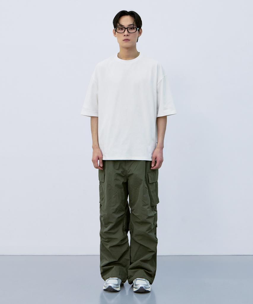 Atejeu Essential Heavyweight Oversized Short Sleeve T-Shirt [2 Colors]