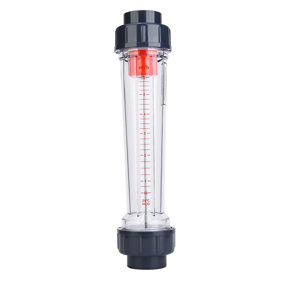 LZS 40 (D) ABS Plastic Tube Type Liquid Flowmeter Flow Measuring Instruments 0.6 6m H