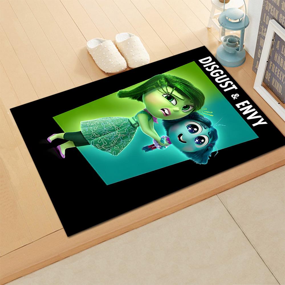 Tapis Aventure des Émotions Inside Out pour Salon, Chambre à Coucher, Bureau, Décoration de Couloir, Parfait pour la Décoration de la Maison ou les Cadeaux de Fête