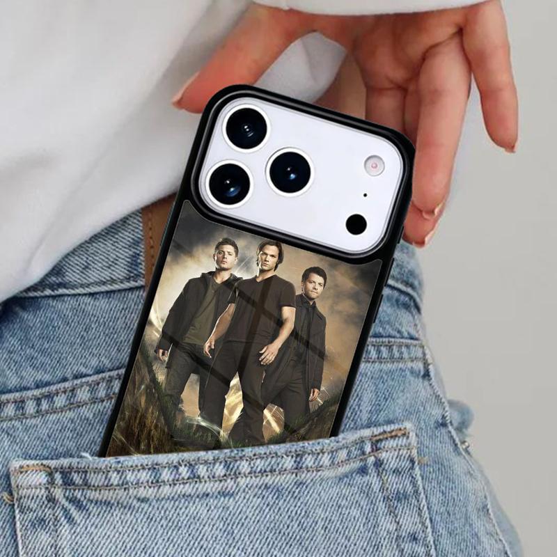 Supernatural Final Season 15 Soft Phone Case for iPhone 17ProMax 12 13 14 15 16e 17 Pro Max Plus Air Cover