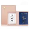 Bărbați Femei Unisex Suport Pașaport Auriu Avion Călătorie Accesoriu Husă Ușor Impermeabil Blocare RFID Subțire Suport Card