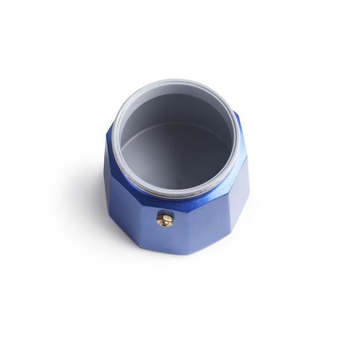 Espresso Maker - IBILI - Evva Blue - 9 Cups - 450 Ml - Aluminum Cast Iron - Induction