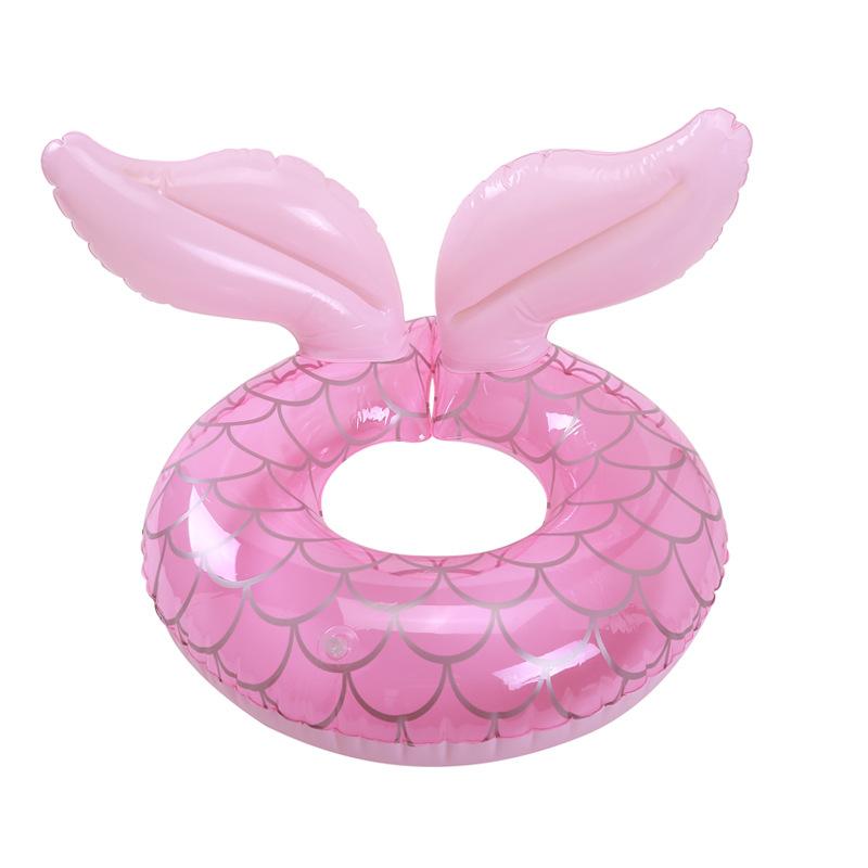 Multi Inflatable Floting Row Baby Infant Float Pool Swimming Ring with Sunshade Floating Seat Beach Party Pool Piscina