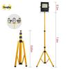 Zhongjing Portable LED Floodlight with Telescopic Stand