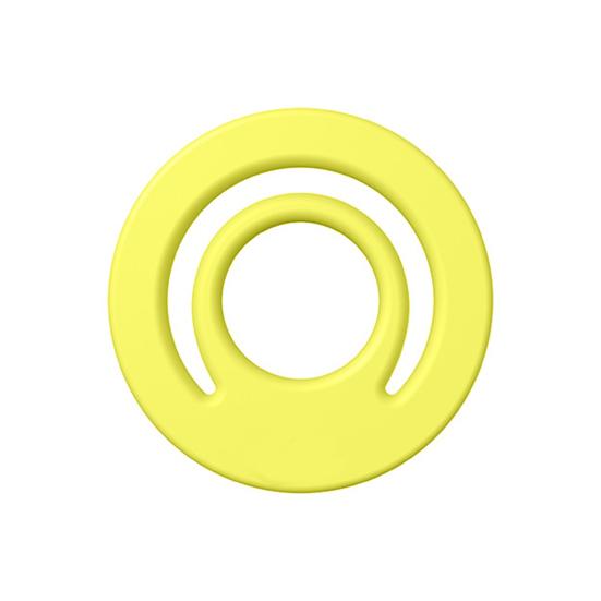 Support Anneau Magnétique pour Téléphone Silicone Grip pour Téléphone Stable Doux pour la Peau Support Anneau Selfie pour une Visualisation Mains Libres