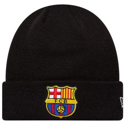 Core Cuff Beanie FC Barcelona Hat, Mens Navy Cap