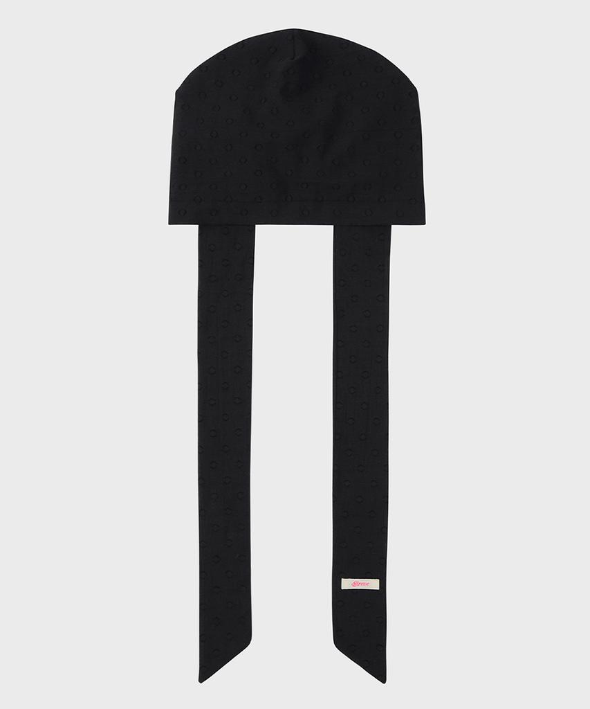 EIREVE Long Tie Bandana (Black)