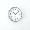 KATOMOKU plywood clock 19, gray, km-111GRRC, wall clock with continuous second hand, 30.4cm diameter (radio-controlled clock)
