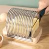 Brotschneidemaschine Multifunktionaler Sandwich-/Toastmaker mit stabilem Holzsockel Kartoffelschneidewerkzeug für