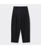 Keoseuuteommellou Black Two Tuck Baggy Pants C9Pam26301Bkx