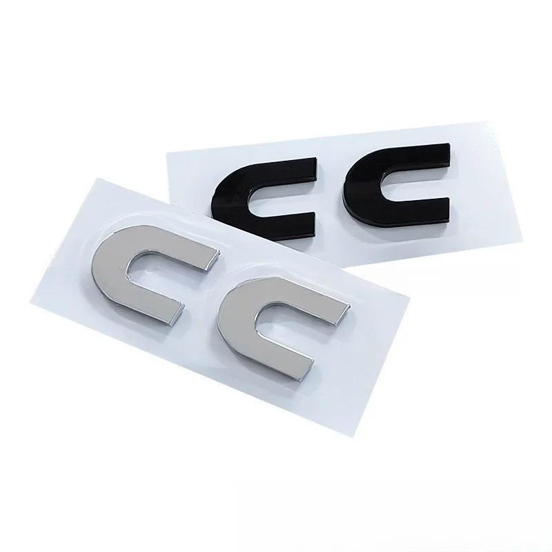 CC Car Sticker Displacement Modification Label Trunk Sticker Side Sticker Car Scratch Decorative Sticker