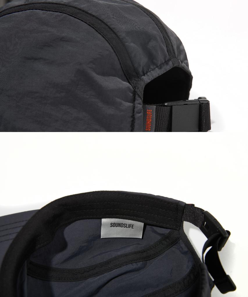 SOUNDSLIFE Hard Shell Ball Cap Charcoal