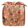 Large Furoshiki Cotton Hemp Leaf Cherry Blossom Classic Made In Pink (wrapping Cloth), 105cm, Shantung, Pattern, Pink, Cute, Stylish, Auspicious,