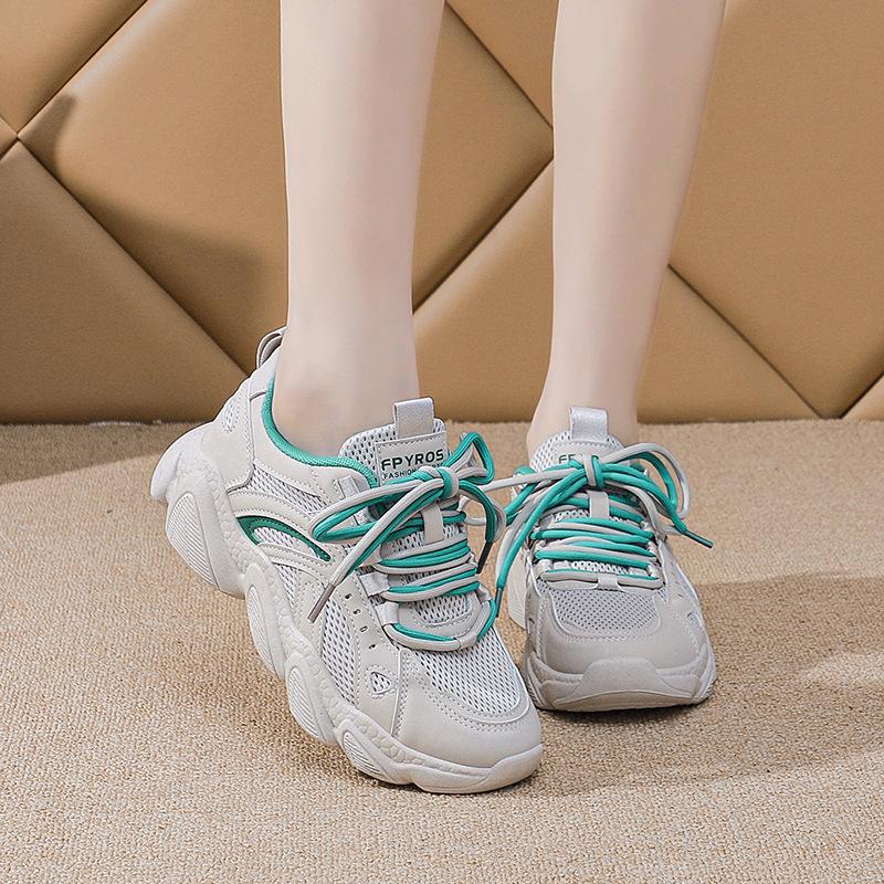 New Versatile Sports Casual Shoes, Thick-soled Dad Shoes, Women's Running Sports Shoes