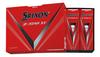 DUNLOP Golf Balls SRIXON XV 2023 Model 1 Dozen White Z-STAR (12 Pieces)