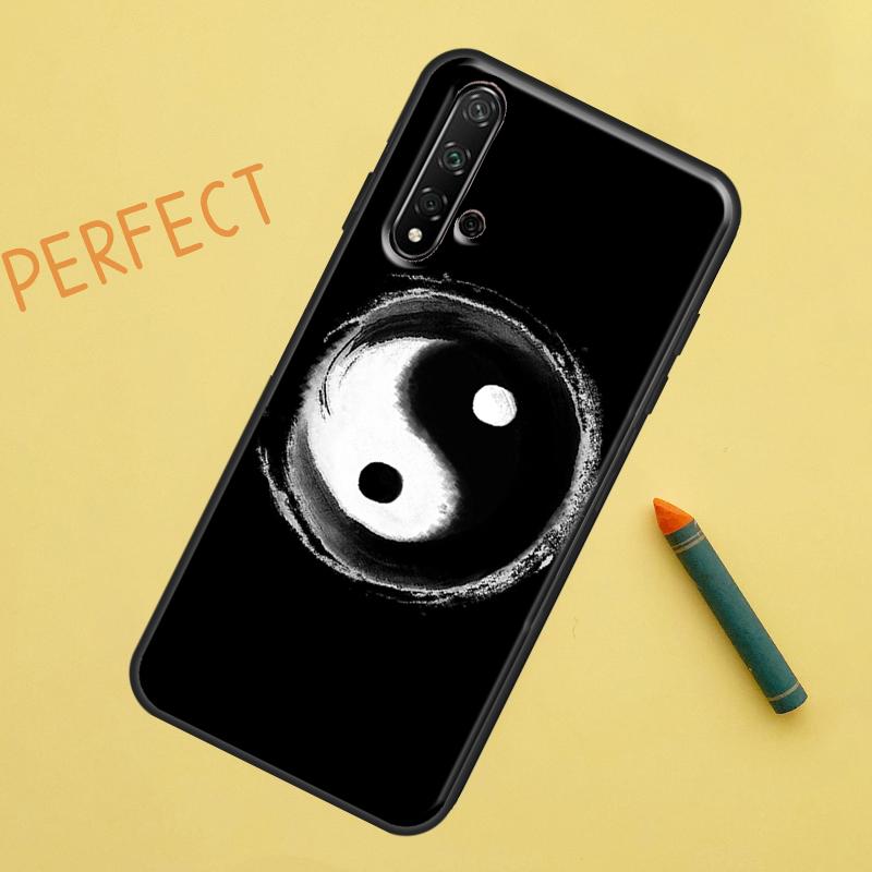 Eight Diagrams Taiji Yin Yang For Huawei Nova 10 9 SE 11 Pro 12i 11i 8i Y60 Y70 Y90 Y61 Y91 Y72 Y73 P20 P40 P30 Lite Case