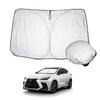 LUWU Lexus NX Autó Napellenző Lexus Szélvédőhöz UV Nap UV Tárolótáskával (2. generáció, AZ20) Tartozék, NX, Napellenző, Összecsukható, Védelem,