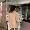 2025 Korean-Style Loose Fit Plush Winter Coat for Students